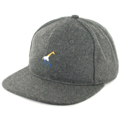 LRG Giraffe United Strapback Hat Ash Heather