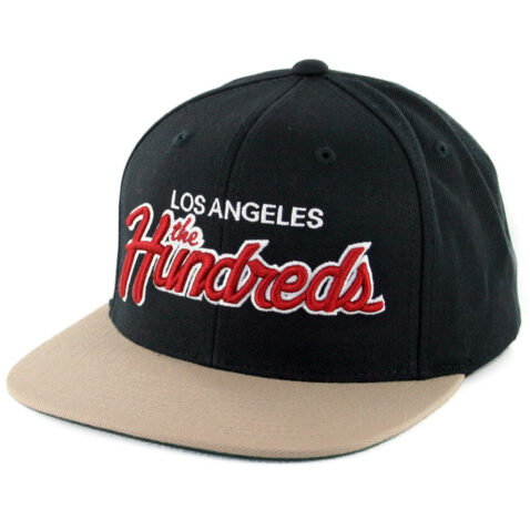 The Hundreds Team Two SP17 Snapback Hat Black