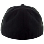 The Hundreds Forever Adam New Era 59Fifty SP17 Fitted Hat Black-Back