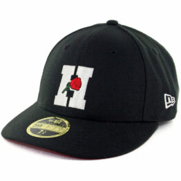 The Hundreds Rose New Era 59Fifty Fitted Hat Black
