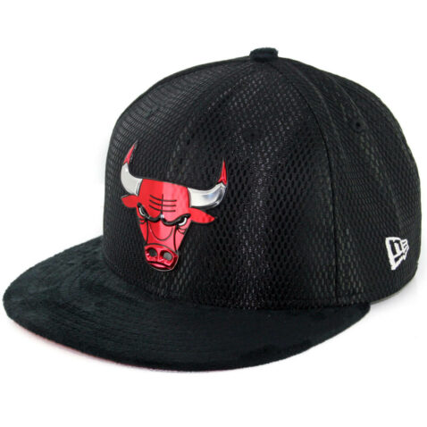 New Era 59Fifty Chicago Bulls 2017 On Court Fitted Hat Black
