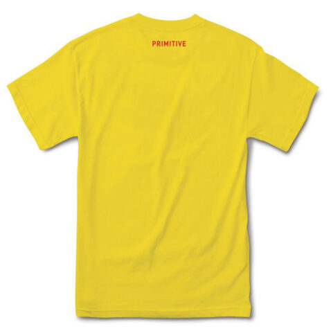 Primitive Smokey P T-Shirt Yellow