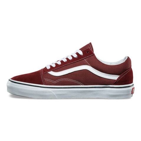 Vans Old Skool Shoe Madder Brown True White