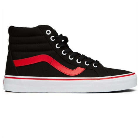 Vans Hiking Sk8-Hi Reissue Pop Shoe Black Racing Red