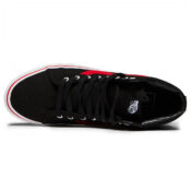 Vans Hiking Sk8-Hi Reissue Pop Shoe Black Racing Red-Top