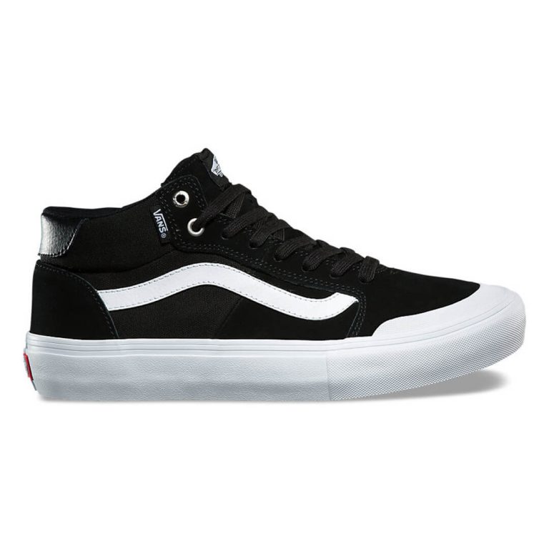 Vans Style 112 Mid Pro Shoe Black White
