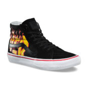 Vans X Thrasher Sk8-Hi Pro Shoe Thrasher Black-Side