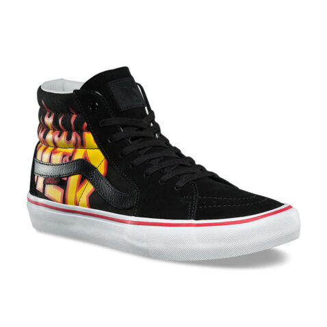 Vans X Thrasher Sk8-Hi Pro Shoe Thrasher Black - Image 2