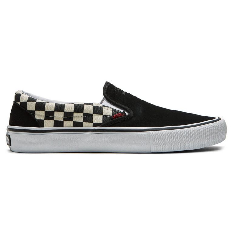 Vans x Thrasher Slip-On Pro Shoe Black Checkboard Black