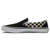 Vans x Thrasher Slip-On Pro Shoe Black Checkboard Black-Side