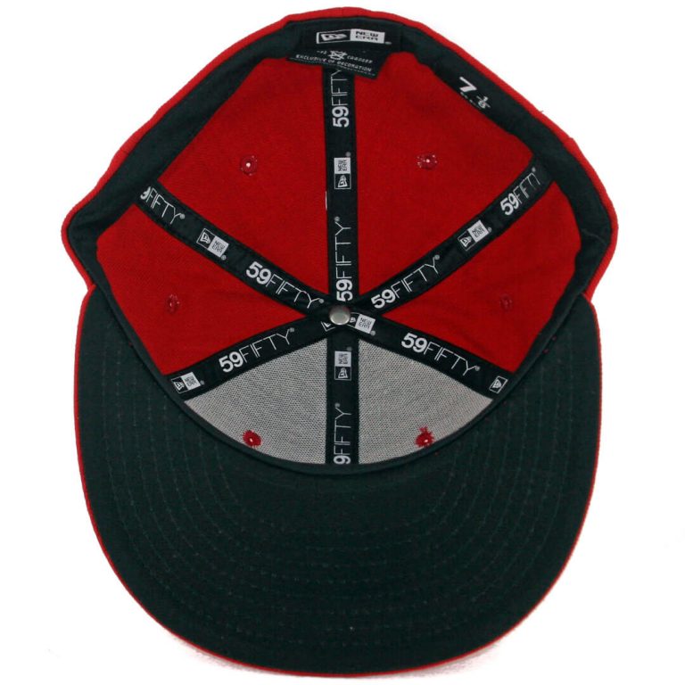 New Era 59Fifty Mexico City Diablos Rojos de Mexico Fitted Hat Scarlet Red-Inside New Era 59Fifty Mexico City Diablos Rojos de Mexico Fitted Hat Scarlet Red-Inside