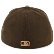 New Era 59Fifty CTO San Diego Padres Fitted Hat Brown Khaki - Khaki-Back