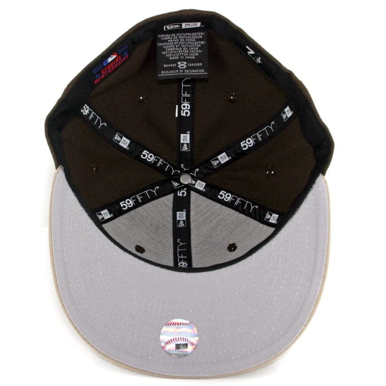 New Era 59Fifty CTO San Diego Padres Fitted Hat Brown Khaki - Khaki-Inside New Era 59Fifty CTO San Diego Padres Fitted Hat Brown Khaki - Khaki-Inside