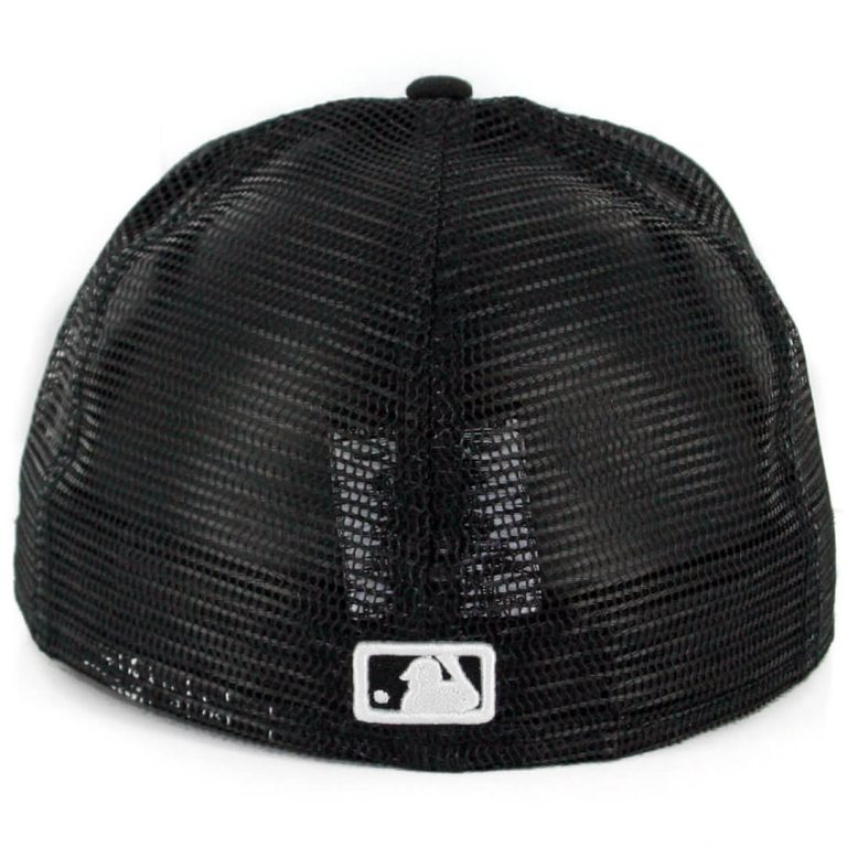 New Era 59 Fifty CTO San Diego Padres Trucker Fitted Hat Black-Back New Era 59 Fifty CTO San Diego Padres Trucker Fitted Hat Black-Back