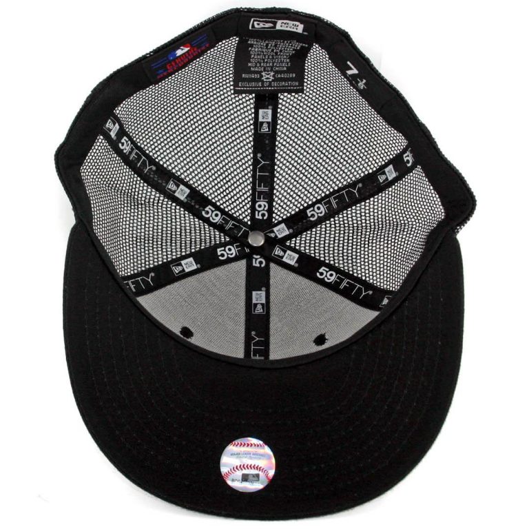 New Era 59 Fifty CTO San Diego Padres Trucker Fitted Hat Black-Inside New Era 59 Fifty CTO San Diego Padres Trucker Fitted Hat Black-Inside
