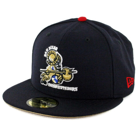 New Era 59Fifty San Diego Conquistadors Fitted Hat Dark Navy