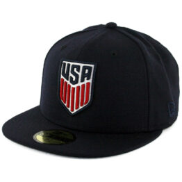 New Era 59Fifty FIFA United States of America Soccer Fitted Hat Dark Navy