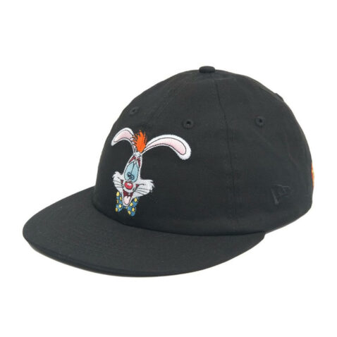 The Hundreds x Roger Rabbit Head Snapback Hat Black