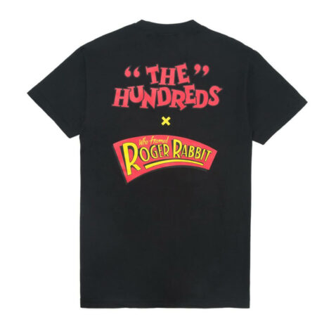 The Hundreds x Roger Rabbit Roger T-Shirt Black - Image 2