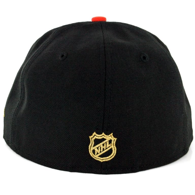 New Era 59Fifty Anaheim Ducks Fitted Hat Black Orange-Back New Era 59Fifty Anaheim Ducks Fitted Hat Black Orange-Back