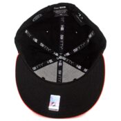 New Era 59Fifty Anaheim Ducks Fitted Hat Black Orange-Inside