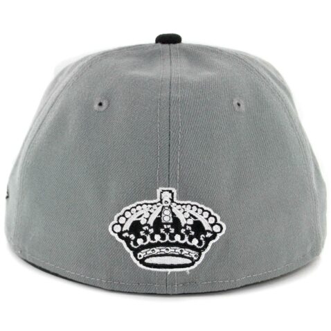 New Era 59Fifty Los Angeles Kings Fitted Hat Storm Gray White Black