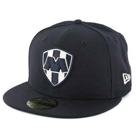 New Era 59Fifty Monterrey Rayados Fitted Hat Dark Navy White