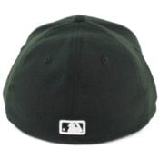 New Era 39Thirty San Diego Padres Stretch Fit Hat Black White-Back