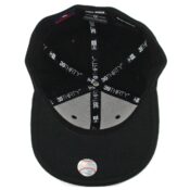 New Era 39Thirty San Diego Padres Stretch Fit Hat Black White-Inside