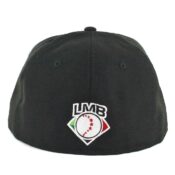 New Era 59Fifty Tijuana Toros Script Fitted Hat Black Scarlet-Back