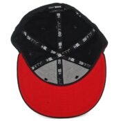 New Era 59Fifty Tijuana Toros Script Fitted Hat Black Scarlet-Inside