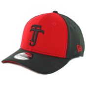 New Era 39Thirty Tijuana Xolos Stretch Fit Hat Scarlet Black