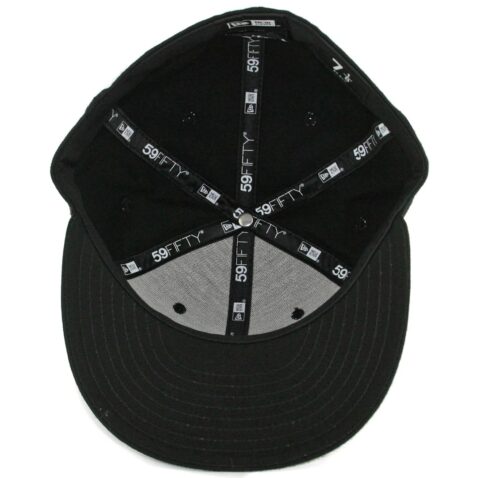 New Era 59Fifty University of San Diego Toreros Fitted Hat Black White Light Blue - Image 3