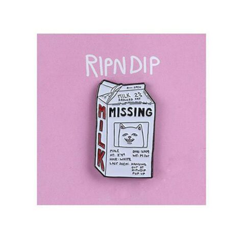 Rip N Dip Milk Carton Pin