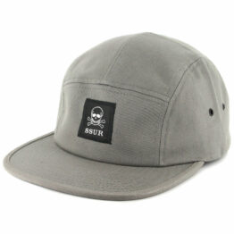 SSUR Controlled Substance Camp Clipback Hat Charcoal