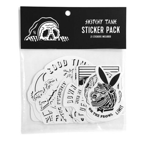 Sketchy Tank Sticker Pack