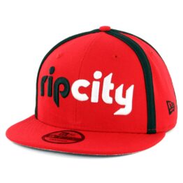 New Era 9Fifty Portland Blazers Y2K X Seam Snapback Hat Red