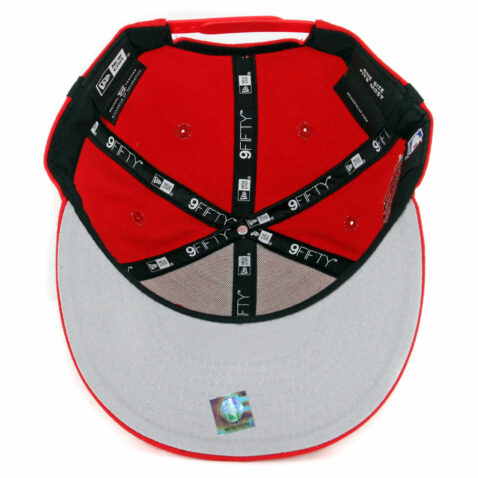 New Era 9Fifty Portland Blazers Y2K X Seam Snapback Hat Red