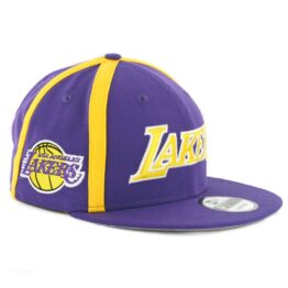 New Era 9Fifty Los Angeles Lakers Y2K X Seam Snapback Hat Purple