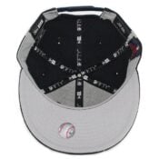 New Era 9Fifty Detroit Tigers Y2K X Seam Snapback Hat Dark Navy-Inside