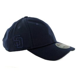 New Era 9Twenty San Diego Padres Suiting Strapback Hat Dark Navy