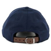 New Era 9Twenty San Diego Padres Suiting Strapback Hat Dark Navy-Back