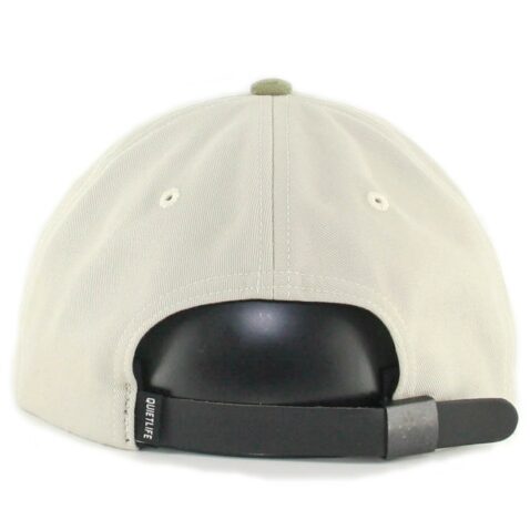 The Quiet Life Stagger Polo Strapback Hat Bone Sage