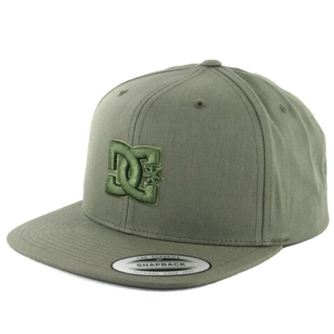 DC Shoes Snappy Snapback Hat Fatigue Green