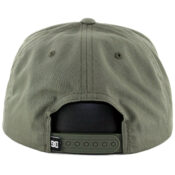 DC Shoes Snappy Snapback Hat Fatigue Green-Back
