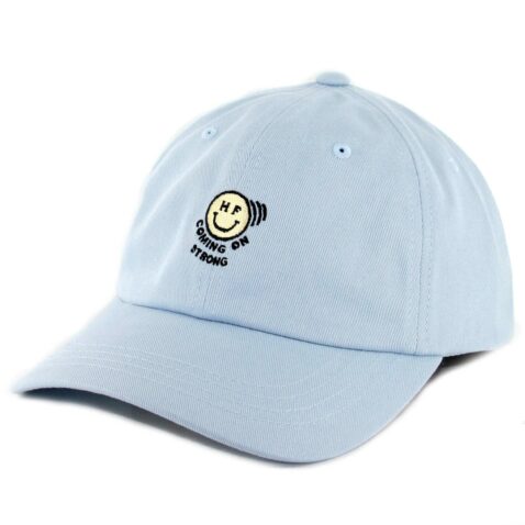 HUF Fellin It Curved Visor Strapback Hat Sky