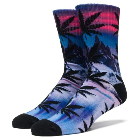 HUF Outdoor Plantlife Crew Socks Snow