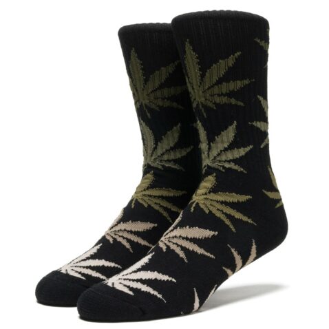 HUF Fader Plantlife Crew Socks Camo