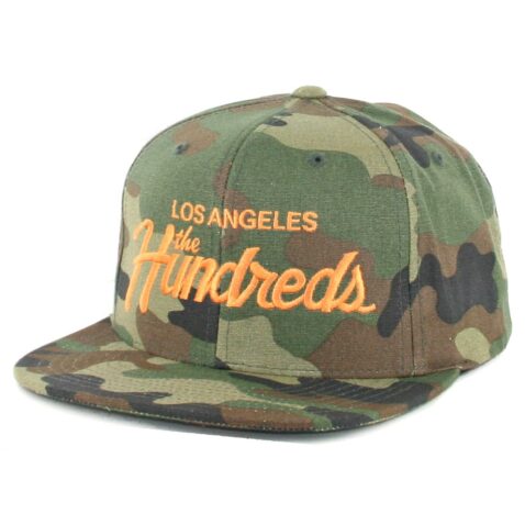 The Hundreds Team FA17 Snapback Hat Camo