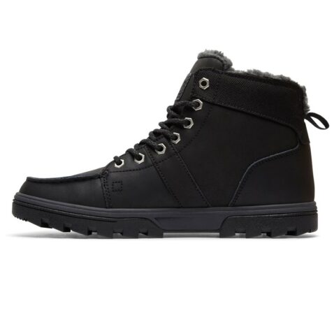 DC Shoes Men's Woodland Boot Black Grey - Image 2